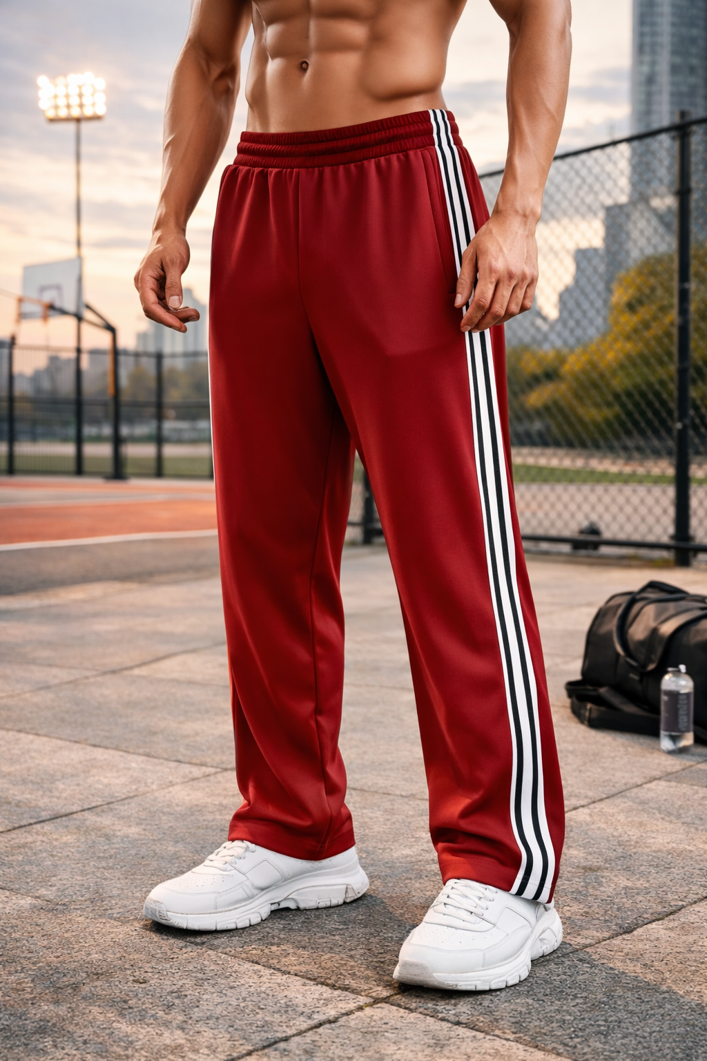Da Uomo Pantaloni Sportivi Movimento Attivo Essenziale