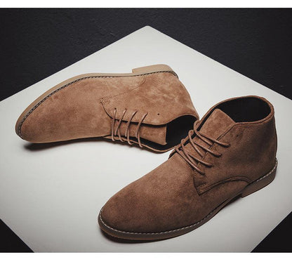 Da Uomo Stivaletti Moderni Stringati Silhouette Essenziale