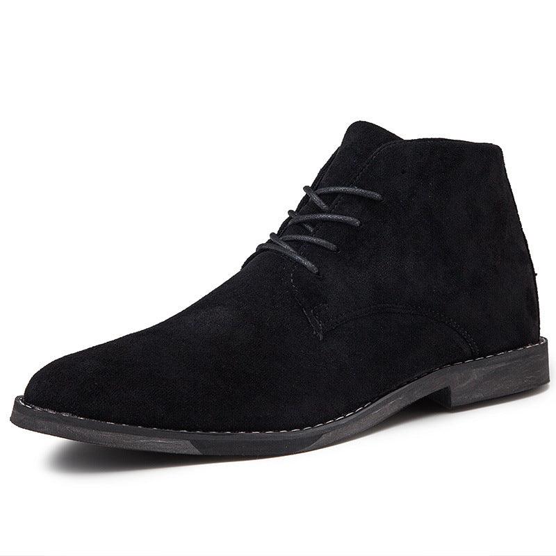 Da Uomo Stivaletti Casual in Suede dal Design Moderno