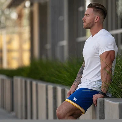Da Uomo T-Shirt Athletic Extended Fit Performance Essential