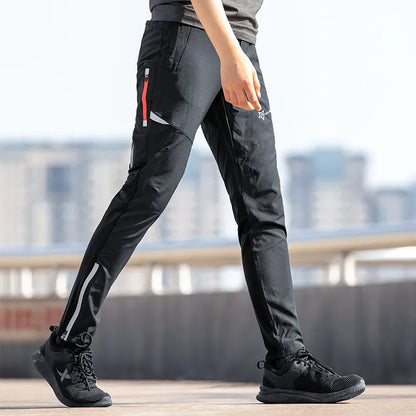 Da Uomo Pantaloni Cycling Stretch Performance Affusolati Tecnici