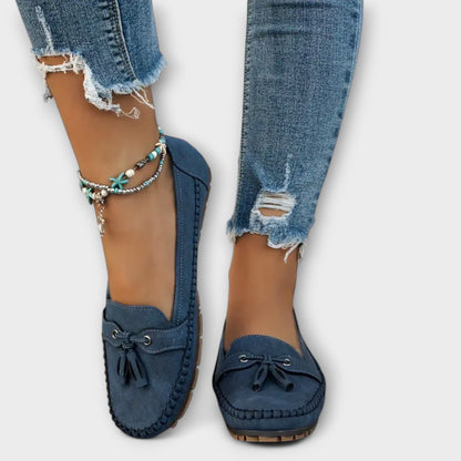 Women's Loafers Tassels Handmade Stitching Relaxed Modern