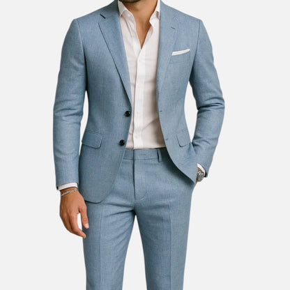Da Uomo Completo in Lino Eleganza Sartoriale Estiva