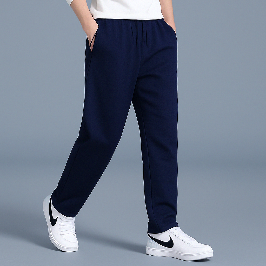 Da Uomo Pantaloni Jogger Straight Fit Casual Quotidiano