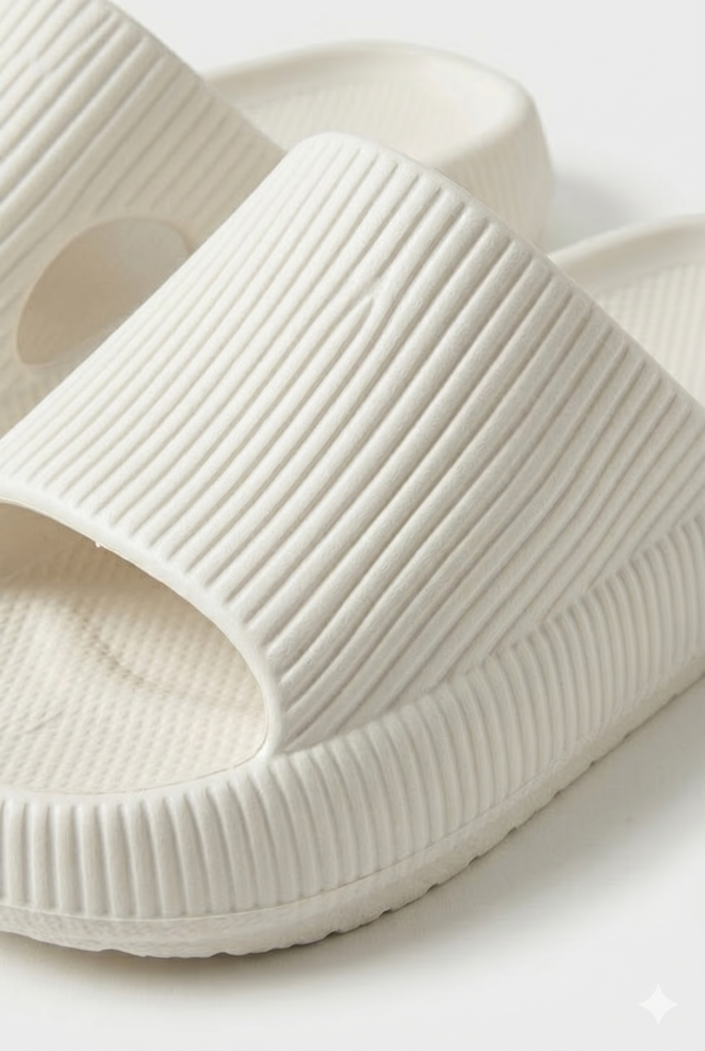 Da Donna Ciabatte Slide Fascia Testurizzata Suola Ammortizzata Comfort