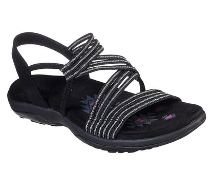 Da Donna Sandali Leggeri con Fasce Elastiche Intrecciate