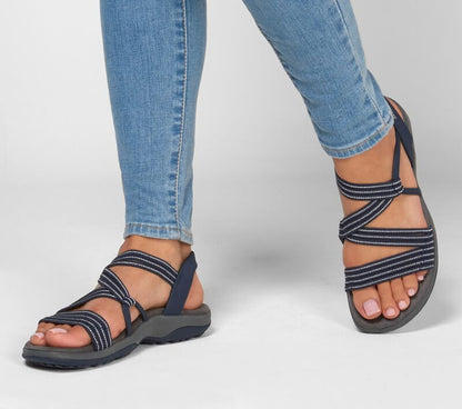 Da Donna Sandali Comfort Fasce Elastiche Casual Moderna
