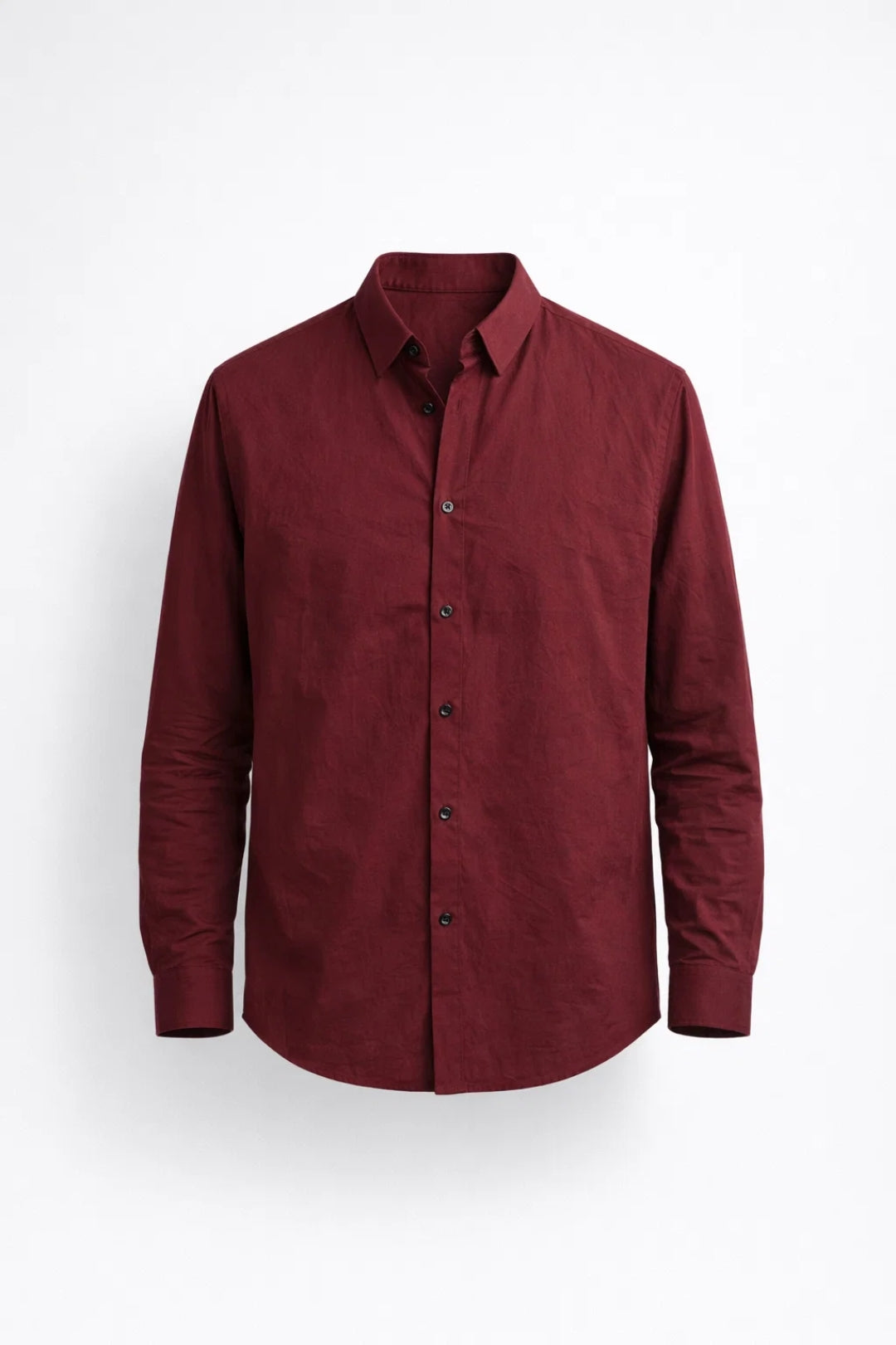Da Uomo Camicia Classica con Tasca sul Petto Ordinata