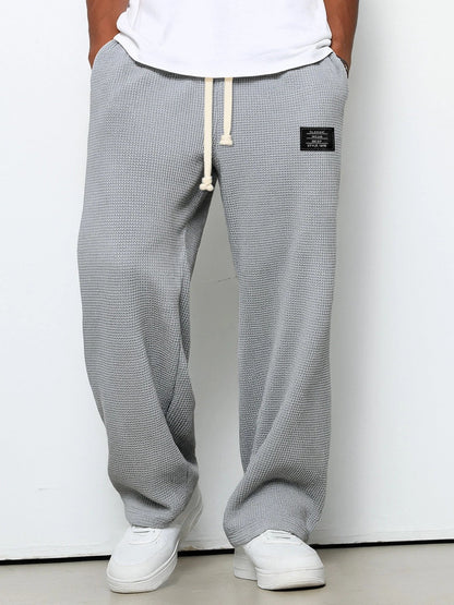 Da Uomo Pantaloni Relaxed Fit con Vita Regolabile