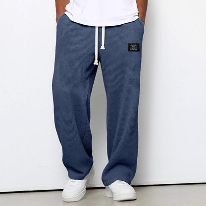 Da Uomo Pantaloni Relaxed Texture Fit Regolabile Urbano