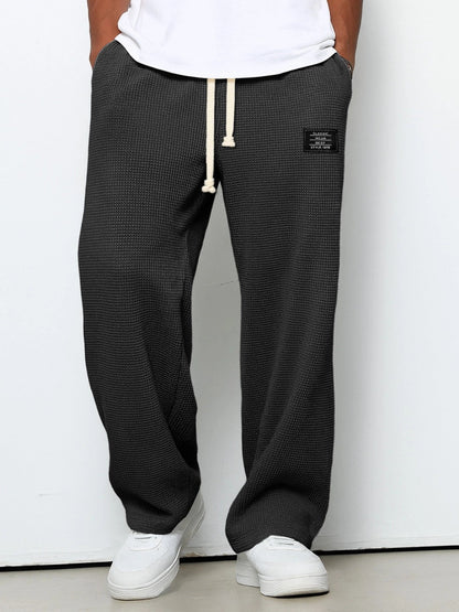 Da Uomo Pantaloni Relaxed Fit con Vita Regolabile