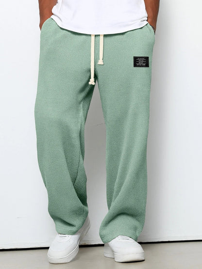 Da Uomo Pantaloni Relaxed Texture Fit Regolabile Urbano