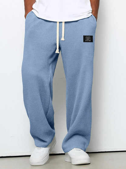 Da Uomo Pantaloni Relaxed Fit con Vita Regolabile