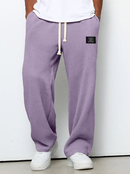 Da Uomo Pantaloni Relaxed Fit con Vita Regolabile