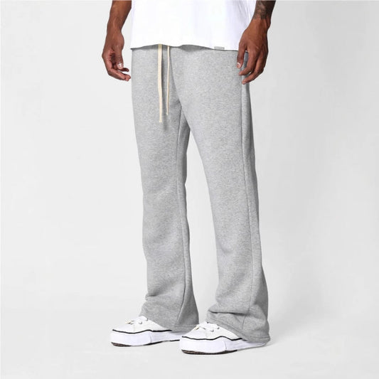 Da Uomo Pantaloni Flare Relax Comfort Casual Moderni