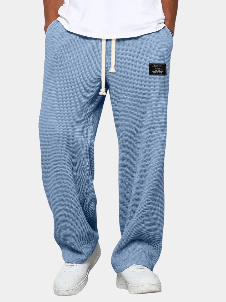 Da Uomo Pantaloni Relaxed Texture Fit Regolabile Urbano