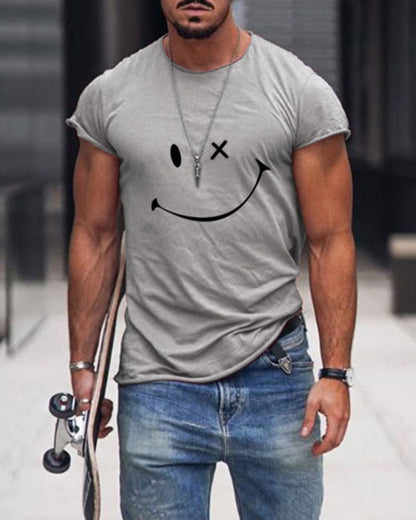 Men's Casual Cotton T-Shirt Modern Everyday Style