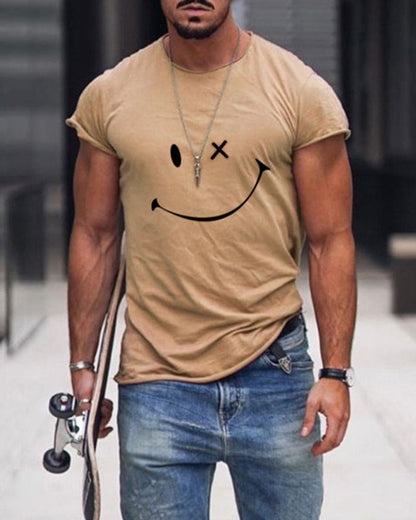 Men's Casual Cotton T-Shirt Modern Everyday Style