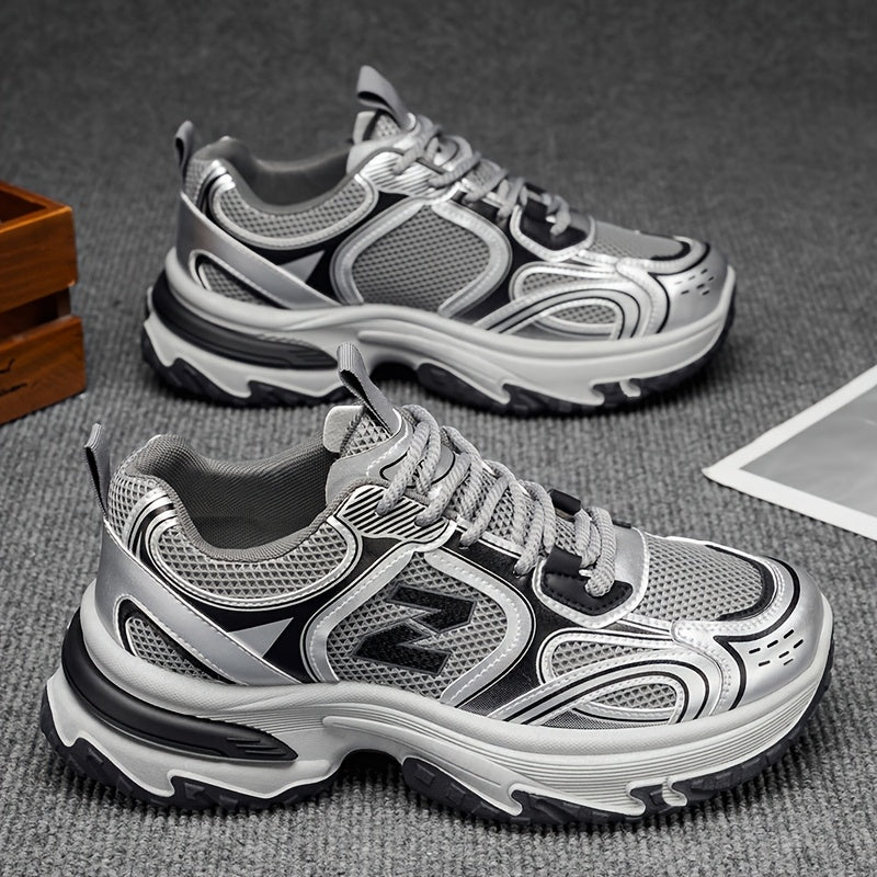 Da Uomo Sneakers Basse Strutturate con Suola Tecnica