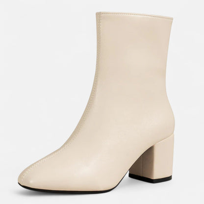 Da Donna Stivaletti Eleganti con Tacco Strutturato Moderno