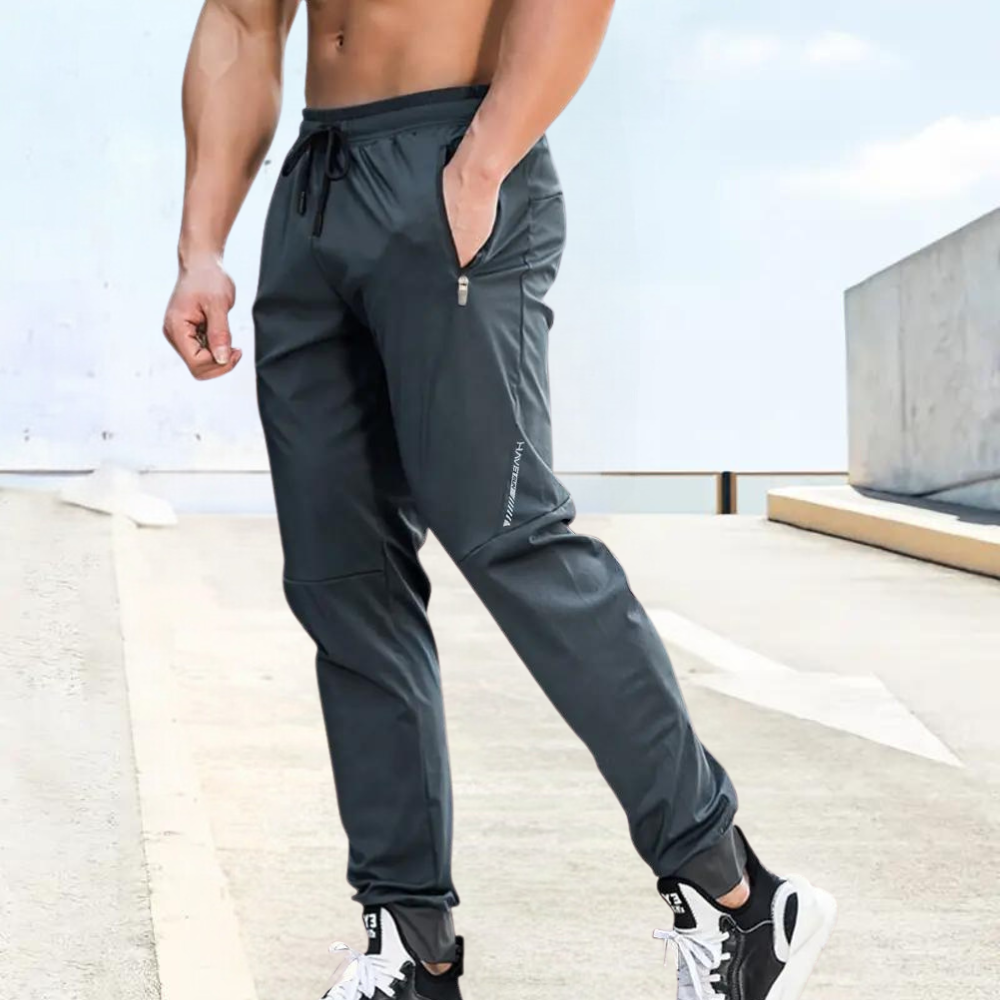 Da Uomo Pantaloni Sportivi Leggeri Comfort Active Quotidiano