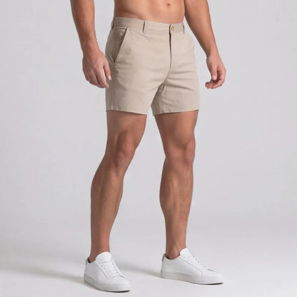 Da Uomo Shorts Chino Slim Fit con Vita Sartoriale